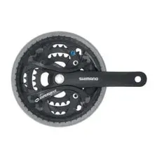 Система Shimano Acera, M361, 170мм, Кв, 48/38/28T, защ, черная