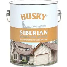 Краска Husky Siberian Акриловая для дерева 2.7 л (темно-зеленый RAL 6020)