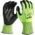 Перчатки хозяйственные Milwaukee Hi-Vis Cut level 4/D 9/L 4932479928