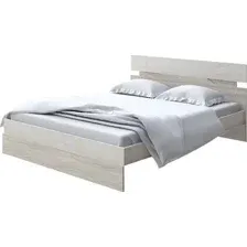 Кровать PROxSON Milton 140x200 (дуб шамони светлый 124/ясень шимо светлый)