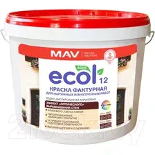 Краска MAV Ecol ВД-АК-1312 (15кг, белый)