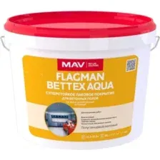 Лак Flagman Bettex Aqua 11 л (бесцветный матовый)