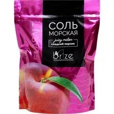 Соль для ванны Medicalfort Brize Сладкий персик Косметическая морская ароматизированная (1.1кг)