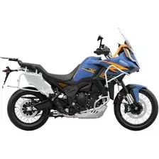 Мотоцикл Zontes ZT703-F Tour (синий/оранжевый)