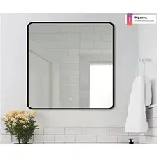Зеркало Дабл-Ю Бангкок Gold Классик 80x80 / BAN80X80GK (с подсветкой)