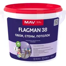 Краска MAV Flagman ВД-АК-2038 5 л (белый)