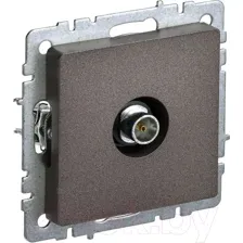 Розетка IEK Brite BR-A10-O-K45 (темная бронза)
