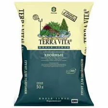 Почвогрунт Terra Vita Живая земля Хвойные-Голубика-Рододендрон 50л