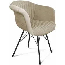 Стул Sheffilton SHT-ST31-C1/S37 (ванильный крем/черный муар)