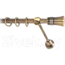 Карниз для штор Lm Decor Гиро 071 1р гладкий (антик, 2м)