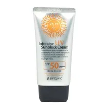 Крем солнцезащитный 3W Clinic Intensive UV Sun Block Cream SPF 50+ PA+++ (70мл)