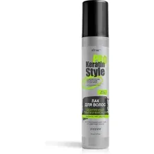 KERATIN PRO Style Лак для волос БЕЗУПРЕЧНЫЙ ОБЪЕМ И ФИКСАЦИЯ экстрасильная фиксация 215 мл.
