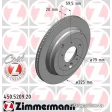 Тормозной диск Zimmermann 450520920