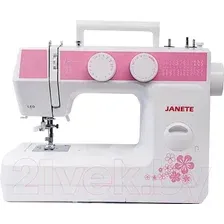 Швейная машина Janete 989 (розовый)