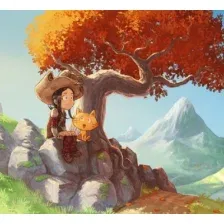 Фотообои листовые Arthata Fotooboi-Anime-115 (300x270)