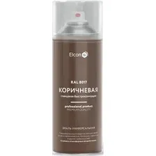 Эмаль Elcon Универсальная акриловая RAL 8017 глянцевый 0.52 л (коричневый)