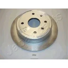 Тормозной диск JAPANPARTS DP-W02 полный , задняя ось