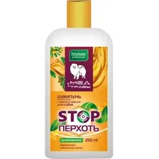 Шампунь Pchelodar Мед и травы Stop перхоть с медом и чередой для собак (250 мл)