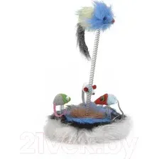 Игрушка для кошек Beeztees Семейство мышей с кошачьей мятой / 425470