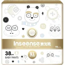 Трусики-подгузники Inseense Супертонкие V6 XL 12-17 кг Ins38gold (38 шт)