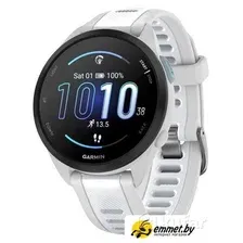 Умные часы Garmin Forerunner 165 (туманно-серый/белый камень)