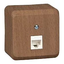 Розетка компьютерная Systeme Electric Этюд KOMA-001T