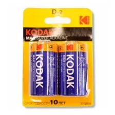 Батарейка Kodak МАХ LR20-2BL KD-2 30952843-RU1