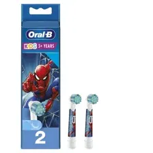 Насадки детские для электрических зубных щеток Oral-B Braun Stages Kids Человек-Паук / Spider-Man EB10S-2 2 шт.