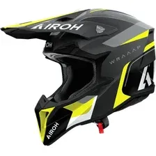 Мотошлем Airoh WRAAAP Conquer WRAC31-XL (XL, желтый матовый)