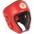 Боксерский шлем RuscoSport Pro с усилением (L, красный)