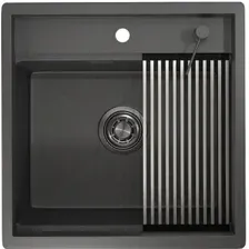 Кухонная мойка Granula KS-5051 (графит матовый)