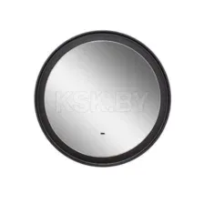 Зеркало Континент Planet Black LED D600 ореольная теплая подсветка и Б/К сенсор
