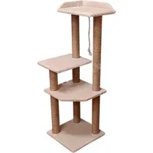 Комплекс для кошек Cat House Чудо 1.30 (джут бежевый)