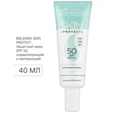 BIELENDA Биленда SKIN PROTECT Защитный крем SPF 50, нормализующий и матирующий, 40 мл