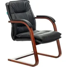 Кресло Бюрократ T-9927WALNUT (черный)