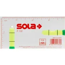 Уровень строительный Sola R100