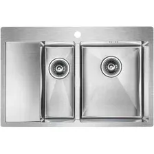 Кухонная мойка Paulmark Kroner 78/2SF PM227851-BSR