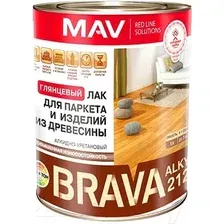 Лак Brava Alkyd 2122 1 л (бесцветный глянцевый)