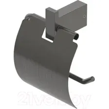 Держатель для туалетной бумаги Cezares SLIDER-PH-GM (оружейная сталь)