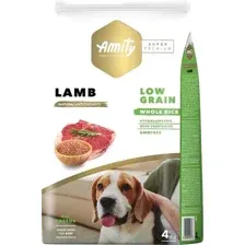 Сухой корм для собак Amity Super Premium с ягненком 4 кг