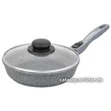 Сковорода Elan Gallery Гармония вкуса 120595 (серый мрамор)