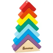 Пирамидка Alatoys Елочка ПЕ01