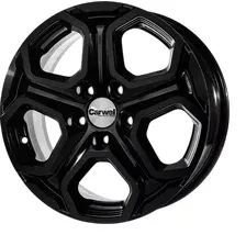 Литые диски Carwel Бала 241 16x6.5" 5x114.3мм DIA 66.1мм ET 40мм BK