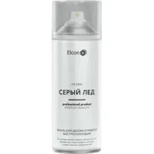 Эмаль Elcon Быстросохнущая для декора и мебели 0.52 л (серый лед)