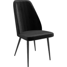 Стул Leonard M d24 black lux/черный