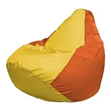 Кресло-мешок Flagman Груша Мега XXXL Г3.1-258 (желтый/оранжевый)