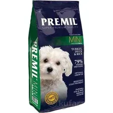Сухой корм для собак Premil Mini Super Premium для щенков и взрослых собак мал. и ср. пород 15 кг