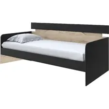 Кровать-тахта Proson Milton 120x200 (черный/бунратти)