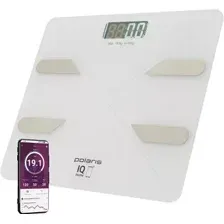 Весы напольные Polaris PWS 1898 IQ Home (белый)