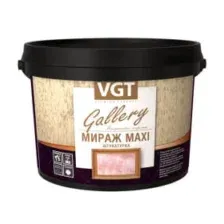 Штукатурка декоративная VGT "Мираж" MAXI серебристо-белая  1 кг